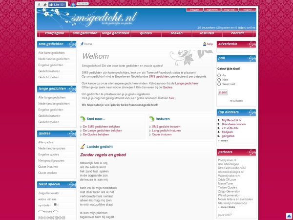 Screenshot Algemeen