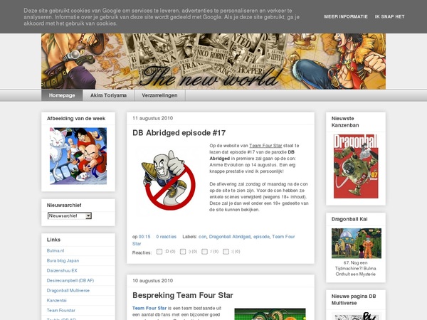 Screenshot Algemeen