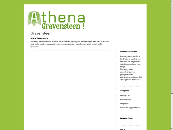 Screenshot Clubs/Verenigingen