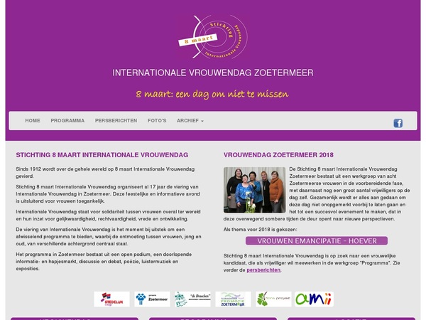 Algemene Informatie Internationale Vrouwendag Zoetermeer